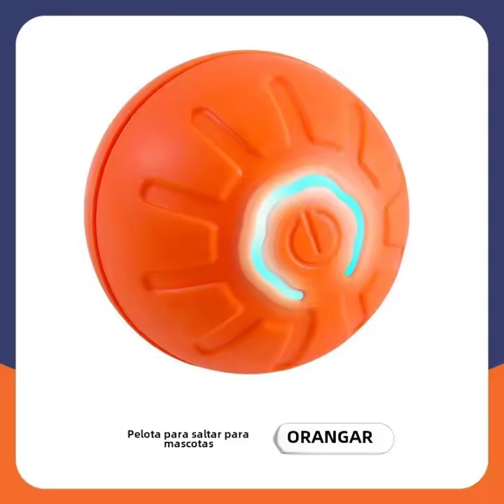 Bola Inteligente Para Perros Juguetes Electrónicos Interactivos Moverse Automáticamente USB Bouncing Para Puppies Regalo De Cumpleaños Para Gatos - 1