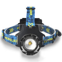 Linterna Frontal LED De Alta Potencia Con Zoom Telescopio Luz De Pesca Para Camping Y Caza Impermeable Con Tres Modos De Iluminación - details 13