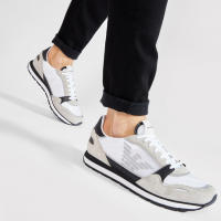 Emporio Armani Zapatillas Hombre Blanco Gris X4X537 XM678 N638 - details 2