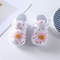 Zapatos De Bebé Para Primera Caminata Con Lazo Floral Para Niñas Suela Suave Comoda Para Recién Nacidos Niños Recién Nacidos Verano 2024 - details 9