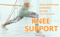 Protetores De Rodilla Deportivos De Verano Absorción De Choque De Silicona Comprimida Almohadillas Transpirables Para Montañismo Outdoor - details 1