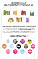 Naturtint Champú Fortaleza Anticaída sin siliconas sin sulfatos. Tratamiento fortalecedor. Estimula el Crecimiento Capilar, Para Cabellos Débiles o con Problemas de Caída, 99% Ingredientes Naturales, ECOCERT, 330 ml - details 4