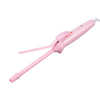 CkeyiN Mini Rizador De Pelo 9mm Berza Cerámica Profesional Para Estilizar Cabello Seco Y Húmedo Herramienta De Salon Tamaño Pequeño - details 12
