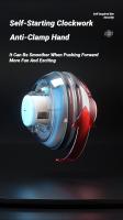 Gyroball Powerball Entrenador De Muñeca Y Antebrazo Equipo De Fitness Muscular Bola De Giro Estabilizador De Músculos De Mano Ejercicio De Fortalecimiento De Brazos - details 6