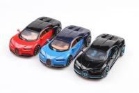 Modelo De Coche De Lujo Bugatti Chiron 1:32 En Aleación De Metal Con Sonido Y Luz Colección Para Niños Simulación De Deportivo - details 0