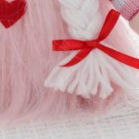 Muñeco De Tela Hecho a Mano Sin Cara Para Decoración De Casa Y Regalos De San Valentín Muñeco De Nada Rudolph Ornamento De Boda - details 4