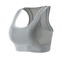 Sudadera Deportiva Con Almohadillas Antigolpes Malla Espalda Secado Rápido Para Gimnasio Correr Yoga Top De Encaje - details 13