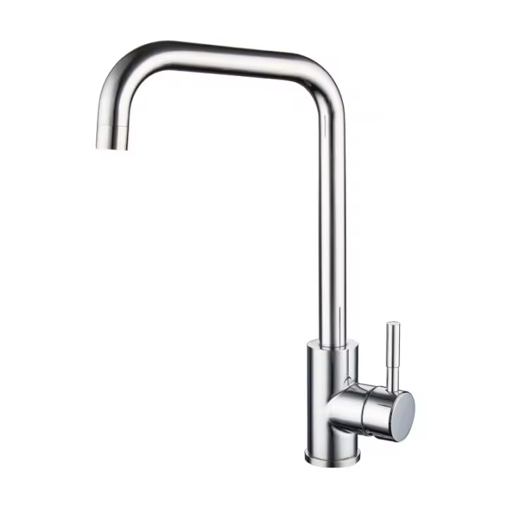Robinet Cuisine, Robinet Rotatif à 360 ° en Acier Inoxydable,Adapté aux éviers Simples et Doubles,Adapté à l'eau Chaude et Froide,Mitigeur Cuisine Anti-Empreintes Digitales,Résistant aux Rayure - 1