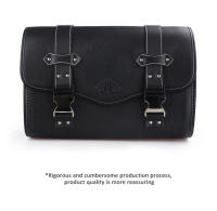 Bolsa De Herramientas Para Motocicleta ADNOH Rebel 250 500 1100 300 W400 W650 XL883L SR400 Estuche Lateral Retro PU - details 4
