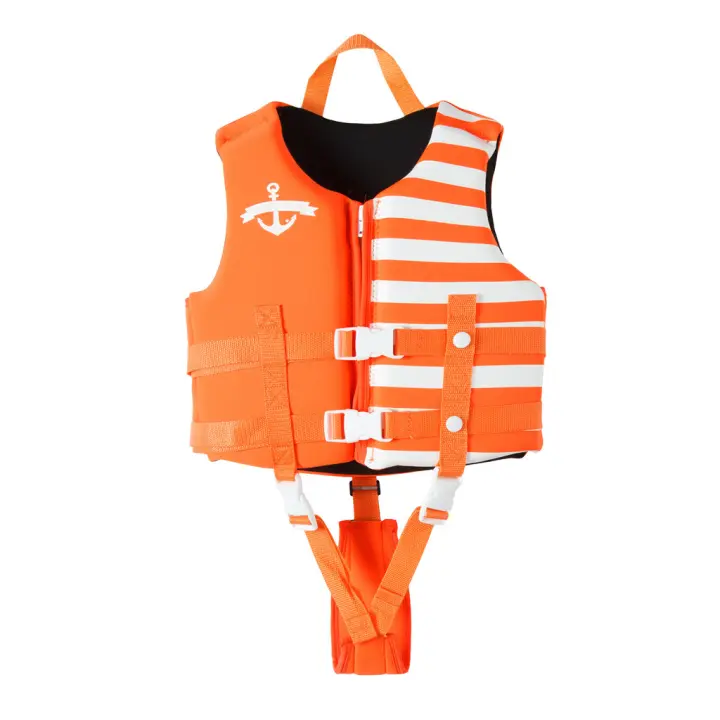 Chaleco de Natación para Niños Chaleco de Flotación Impreso con Correa Segura Ajustable - 1