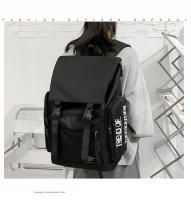 Mochila para estudiantes de niños y niñas, estilo coreano, moderna y de moda, mochila de viaje de ocio al aire libre de gran capacidad. - details 23