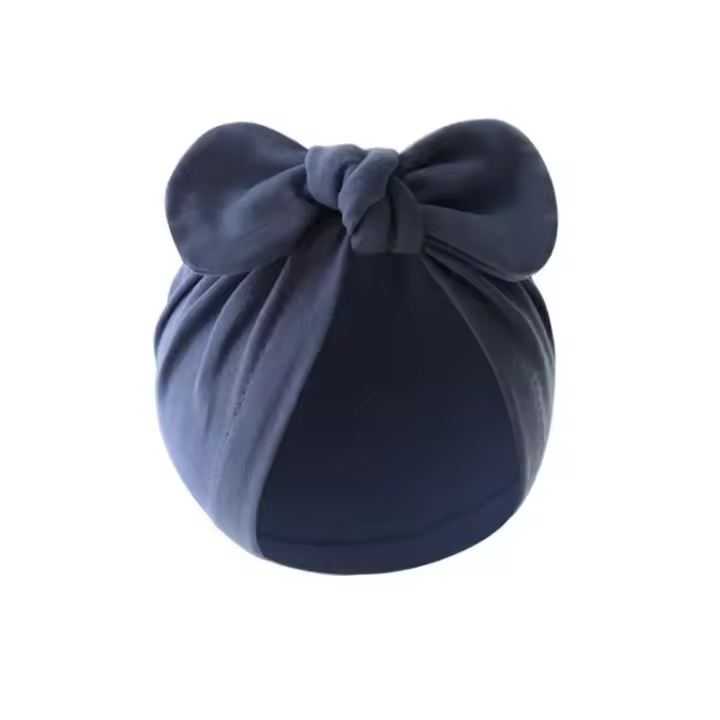 Gorro De Bebé Recién Nacido Suave Elástico De Algodón Para Niñas Y Niños Accesorios De Fotografía Infantil Estilo Diario Unisex Tamaño 0-3 Meses - 1