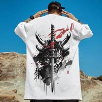 Camiseta Retro Para Hombres Con Estampado De Samurai 3D Manga Corta Verano Camisetas Casuales Top Oversize Para Hombres Nuevo 2024 - details 1