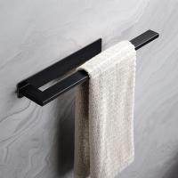 Negro mate, Toalla de baño montado en la pared, soporte para papel de cocina - details 3