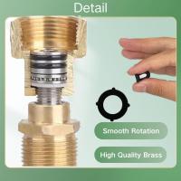 Conector De Giro Para Lavadora De Alta Presión DCNB Juego De Adaptadores De Hilo Métrico M22 14mm Y 15mm Antirrota - details 4