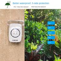 Cubierta Impermeable Para Campana De Puerta Inalámbrica Protector Transparente Para Exterior Del Hogar Botón De Campana Inteligente - details 4