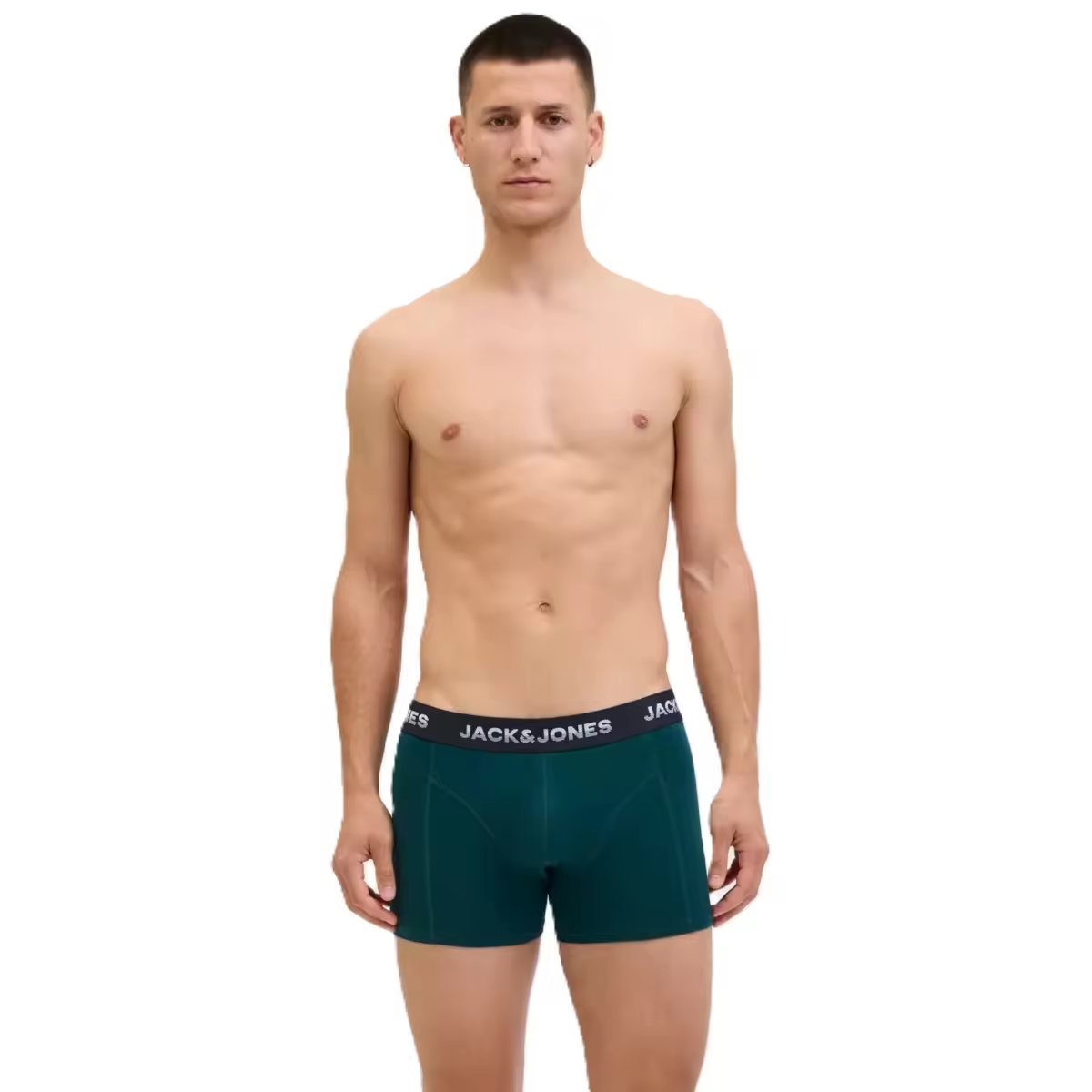 Pack 3 Bóxers Jack & Jones 12283353 Max azul marino (dark navy) - details 3