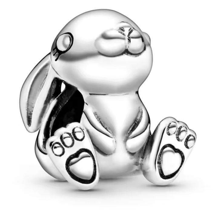 Charm Conejo Pandora 798763C00 mujer plata. - 1