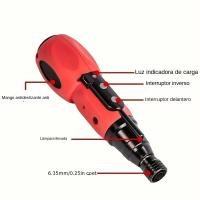 Destornillador Eléctrico Mini Portátil 1 PC Potente Y Recargable Para DIY En El Hogar Con Motor Brushless Torque Máximo De 10 - details 1