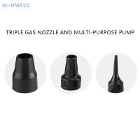 Adaptador De Bomba De Aire Negro Para Inflador Y Aspiradora Tamaños Reemplazo De Boquilla De Pumpe 3 Tamaños - details 0