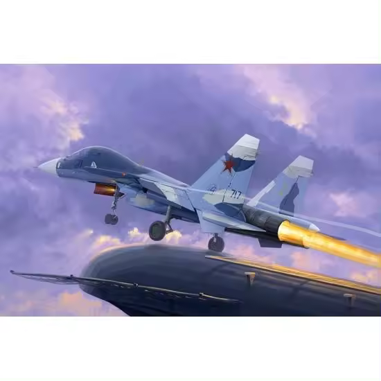 TROMPETER 01669 FLANKER SU-33UB RUSO D 1/72 - 1