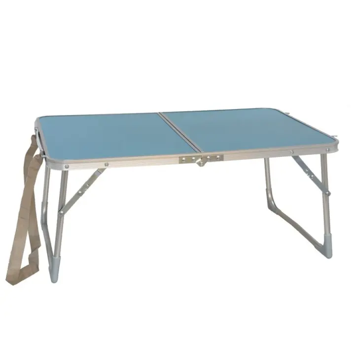 STARLEY-MESA CAMPING BLANCA /AZUL PLEGABLE ALUMINIO C/ASA  60X40X26 CM - 1