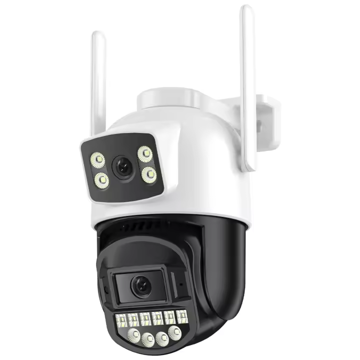 Cámara De Seguridad IP BESDER 5K 10MP Wifi PTZ Exterior Con Detección De Humanos AI Pantalla Dual 4K 8MP Alarma Por Email Y Audio O-Kam pro - 1