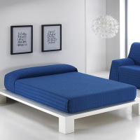 Colcha multiusos Cuadros 125X180 Lowin hogar - details 0