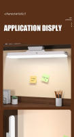 Lámpara De Mesa LED Magnética Recargable Con Control Remoto Protección Ocular Para Lectura Universidad Dormitorio Aprendizaje Lámpara Colgante Cool - details 13