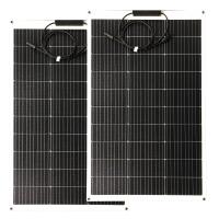 Pack 2 Paneles Solares Flexibles Monocristalinos PERC de 100W 12V Eastech Solar - details 0