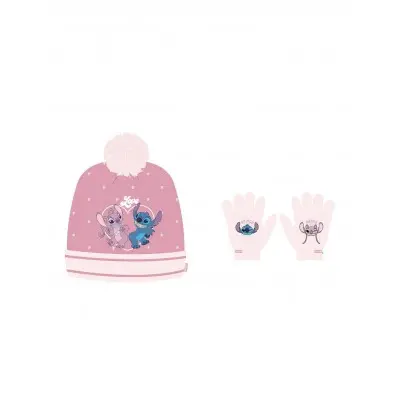 DISNEY- STITCH SET REGALO PARA NINAS,REGALO,INVIERNO - 1