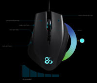 Newskill Habrok Ratón Gaming RGB 16000 DPI - details 6