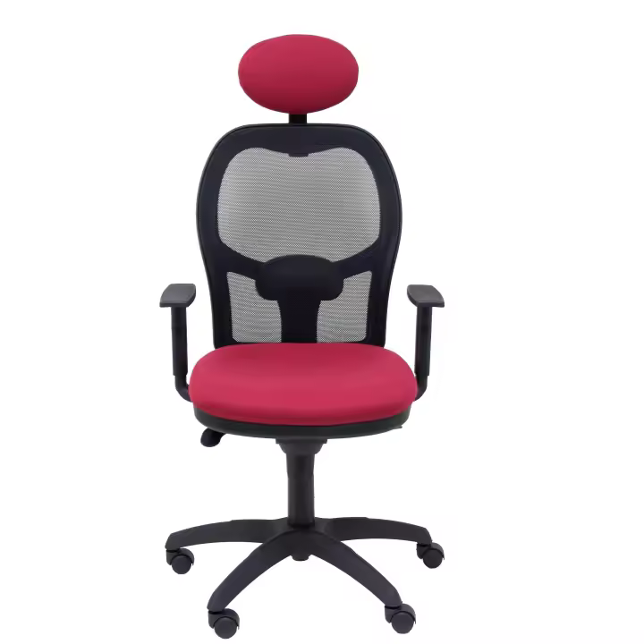 Silla de Oficina Ergonómica Piqueras Y Crespo con Cabecero Fijo y Base Resistente - 1