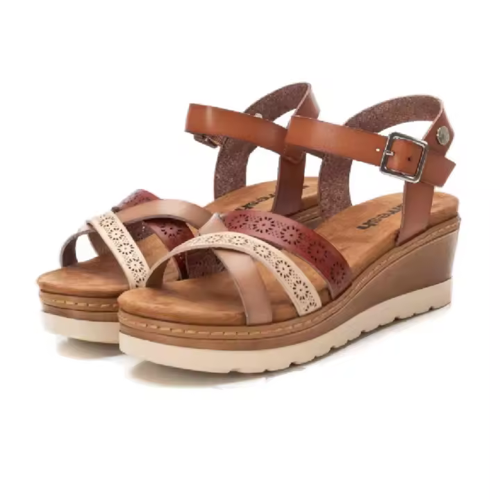Sandalias Refresh  para mujer en color beige - 1