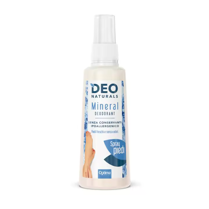 Para Pies Desodorante spray Mineral Spray Pies 100 mL Deo Naturals normaliza la transpiración, sensación de frescore Da, evite La formación de olores - 1
