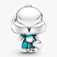Pandora Charm de Colgante en Plata de Ley serie Disney, "Aladdin" Princesa Jasmine 799507C01,Incluye Caja Original - details 0