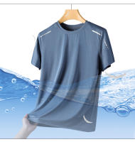 Camiseta De Verano Para Hombre Con Mangas Cortas Y Transpirable Deporte Ligera Y Rápida Secado Malla Elástica Y Fresca Para Exterior - details 2