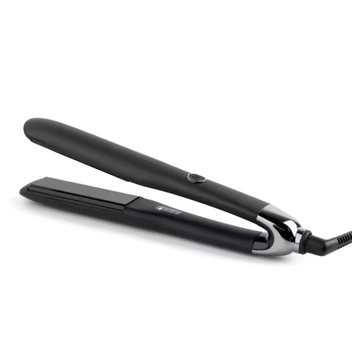 Jata Plancha de pelo cerámica de calentamiento ultrarrápido, 4 niveles de temperatura, Placas: 95 x 30 mm, Para un cuidado intensivo del cabello, Incluye bolsa térmica - PP1065 - 1