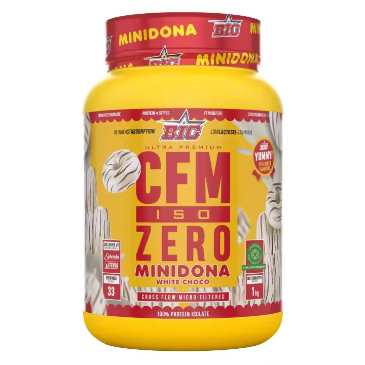 CFM ISO ZERO (1KG) Minidona Choco Blanco- Big   Baja en lactosa   Baja en grasas  Calidad garantizada  Deliciosa - 1