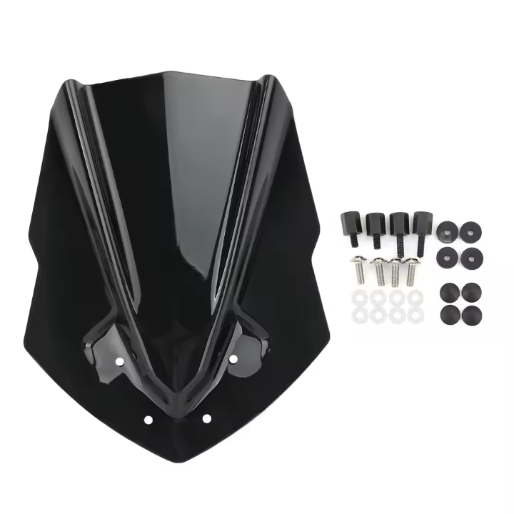 Parabrisas De Motocicleta De Plástico ABS Para Yamaha MT125 2015-2019 Accesorio De Motocicleta De Alta Calidad Resistente Al Viento - 1