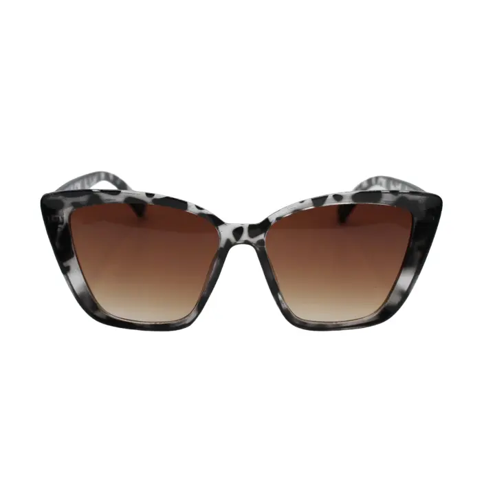 Gafas de Sol Estampado Leopardo Ojo de Gato Mujer - 1