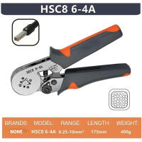 Herramienta De Crimpado De Terminales Ferrules Mini Pinzas Eléctricas HSC8 6-4/6-6(0.25-10mm²/0.25-6mm²) Conexión De Cable Reparación Pinza - details 3
