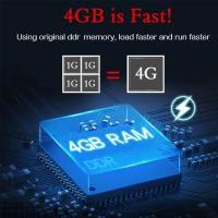 TV Box con Android 10.1, 4 GB de RAM, 62 GB de ROM, 3D, Alta Resolución de 8K FULL HUD, CPU Allwinner H6 Quadcore, Soporta WiFi de 2,4 GHz, H.265 - details 2