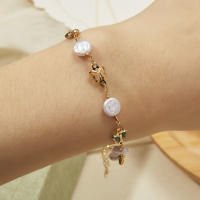 Pulsera De Daisy Floral Dulce Moda Minimalista Aestética Encanto Flor Para Mujer Joyería De Boda Fiesta Regalo - details 9