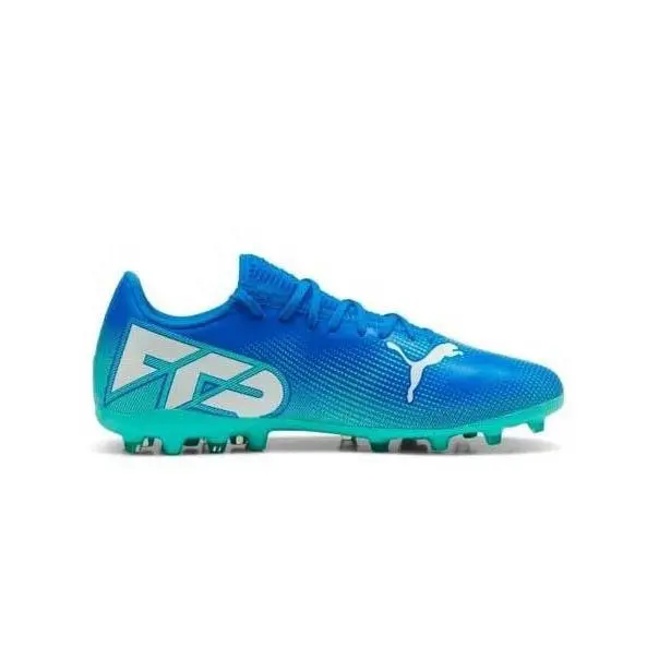 Puma Bota Futbol Future 7 MG Azul/Verde Taco Multitaco - 1