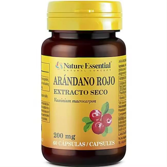 Nature Essential Arandano rojo 5000 mg. (ext. seco 200 mg.) 60 capsulas - 1