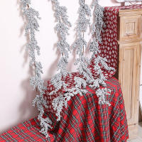 1pc Simulación De Uva De Navidad Para Decoración De Fiesta Y Hogar Arreglo Floral Colgante De Valla Estilo Navideño - details 7