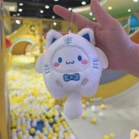 Llavero De Peluche Sanrio Kuromi Hello Kitty Melody Cinnamoroll Colgante Para Mochila Decoración De Banda De Cartón Animado Regalos Kawaii - details 6