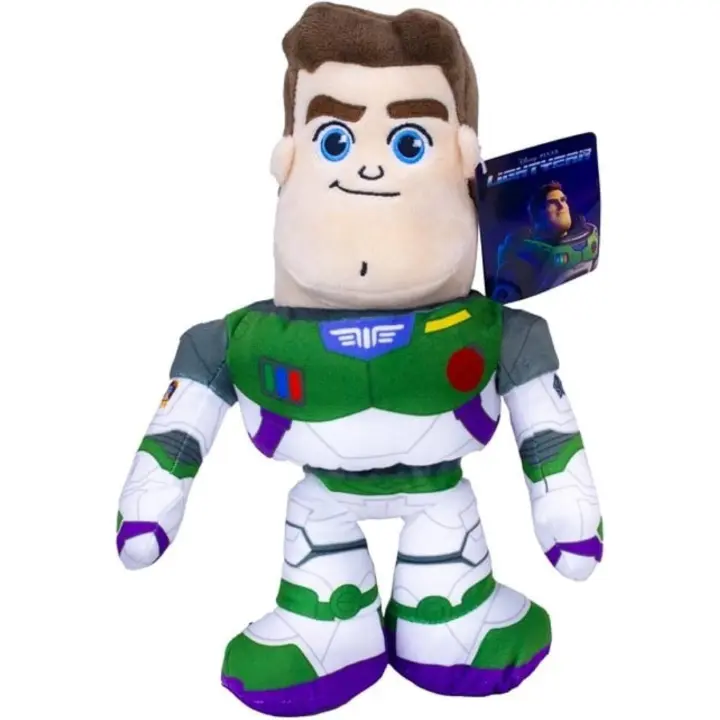 SEGA - Disney  - Peluche Buzz Lightyear  - 30 cm -  Juguete Coleccionable pelicula Lightyear - Juguete Divertido - Regalo Original - Apto para todas las edades - 1