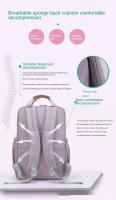 Mochipa de Nylon para Portátil de Alta Capacidad para Estudiantes de Secundaria y Universidad - details 2